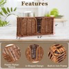 Sumnacon Guest Towel Holder for Bathroom, Disposable Vertical Paper Towel