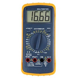 Duratool D03145 Automotive Digital Multimeter, 600V AC/DC,Black