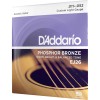 D'Addario EJ26 Acoustic Guitar Strings Phosphor Bronze Custom Light 11-52