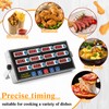 Relaxweex 2 Pcs 12 Channel Digital Kitchen Timers Commercial Kitchen