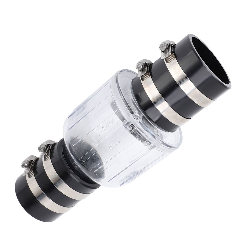 Silent Sewage Sump Pump Check Valve Spring Loaded Flapper for