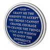 ACGZQY 8 Year Sobriety Chip - Triplate AA Coin and