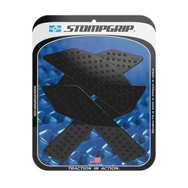 Stompgrip Motorcycle Tank Pad Volcano Suitable for Kawasaki Z900 | Tank Sticker | Tank Protector (Black)