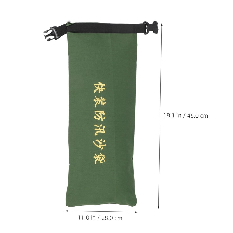 Operitacx Flood Barriers for Home Garage Canvas Sandbags Water-filled Weights