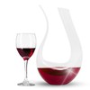Maypes Luxurious U-Shaped Wine Decanter – Elegant Red Wine Aerator