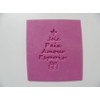 JOIE PAIX AMOUR ESPOIR CHRISTMAS TREE Stamp In Words