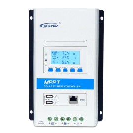 EPEVER MPPT Solar Charge Controller 30A 40A 12V 24V Max PV 150V Triron-N series - MPPT 30A, Max PV 150V(Triron3215N)