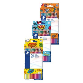 Staedtler 175 COCD24 Hexagonal Colouring Pencils (Pack of 24)