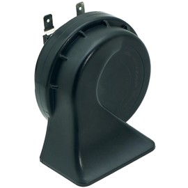 NEOGET Car Horn 12V High Tone 510Hz,Super Loud Waterproof Electric Note Horn,Universal Fit for 12 Volt Vehicle Auto Trucks Motorcycle Replacement (Black High Tone)