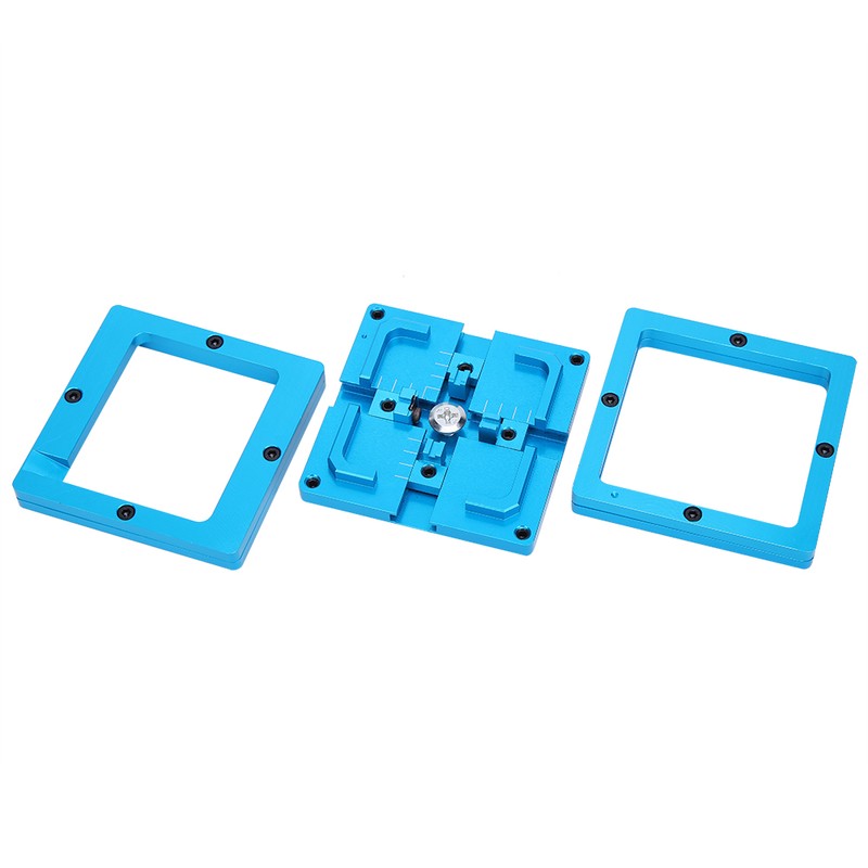BGA Reballing Rework Station Double Frame Template Stencil Welder Kits