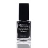 3 x 5 ml stamping varnish, white, black, silver nail