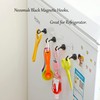 Neosmuk Black Magnetic Hooks, 20 kg High Performance Earth Magnets