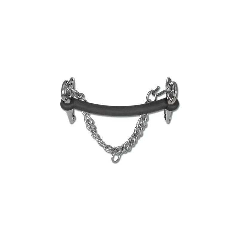 Waldhausen rubber Pelham, fixed, anatomically, Unisex, 12.5 cm, Breite 12,5