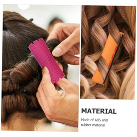 WOONEKY 100Pcs Hair Rollers for Women Reusable Perm Rods Durable Hair Styling Tools Gifting