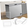CIYODO Refrigerator Partition Iron Organizer for Freezer Shelf Dividers Fridge