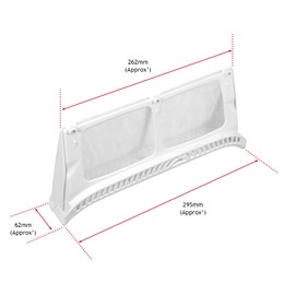 SPARES2GO Tumble Dryer Lint Filter for Hotpoint Aquarius C00286864 Fluff Cage Screen