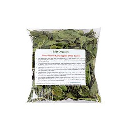 BSD Organics Curry Leaves/Karuveppillai Dried Leaves Granuels (200 Gram)