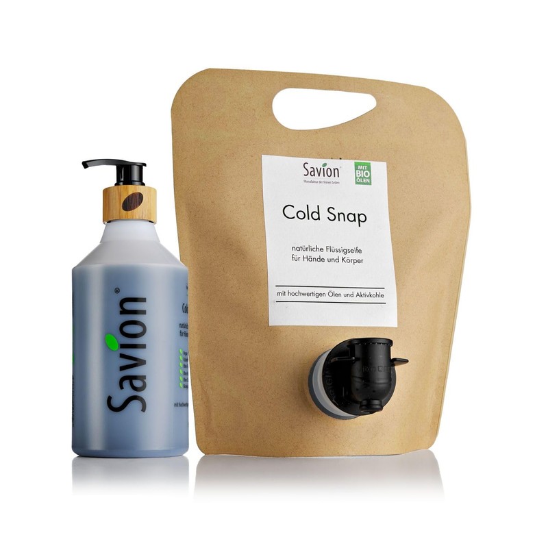 Savion Cold Snap: Cleans Deeply and Gently | Without Microplastics