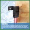 Motoforti 2 Set Inline Fuse Holder Waterproof Blade Style ATO/ATC