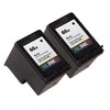 NUINKO 2 Pack Remanufactured for HP 60XL Ink Cartridge Black