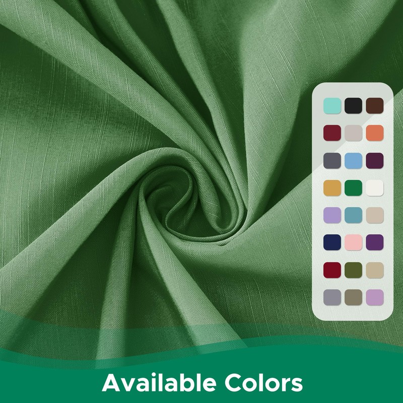 Biscaynebay Wrap Around Bed Skirts for Queen Beds Short Drop