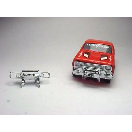 AFX FALL GUY & GMC FRONT BUMPER PUSH BAR. NEW INJECTION MOLDED PLASTIC