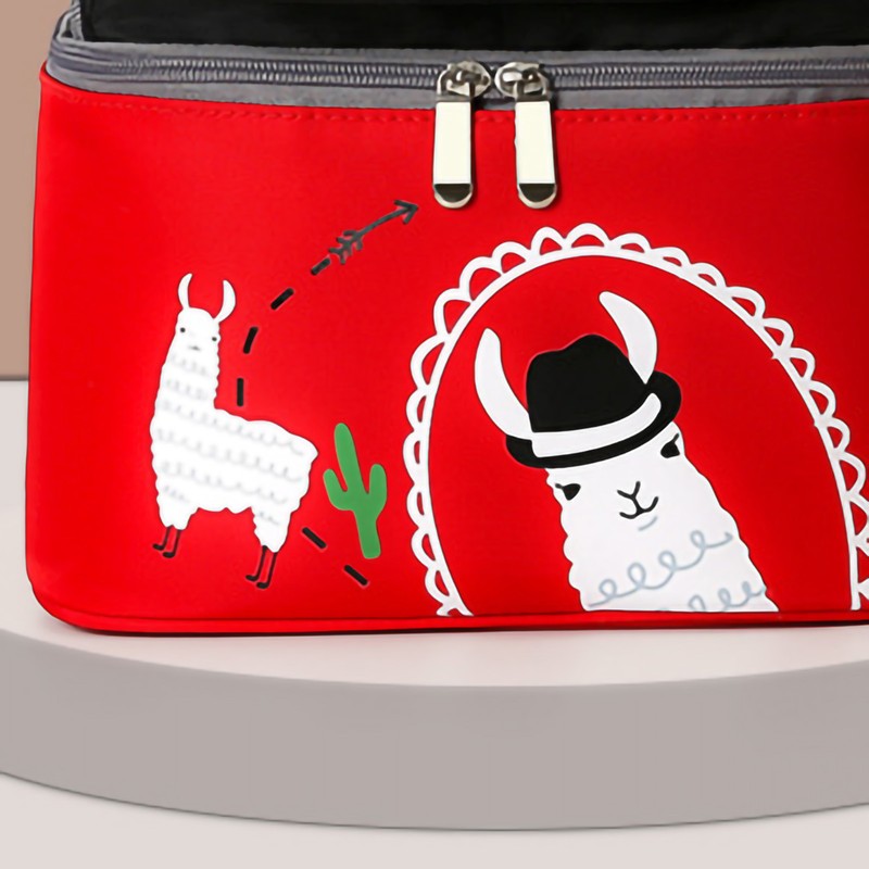 Milk Cooler Backpack Double Layer Nylon Stable Temperature Breast Milk