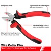 Sharp-Tec Diagonal Cutting Pliers, 160mm Precision Wire Cutters with Anti-Slip