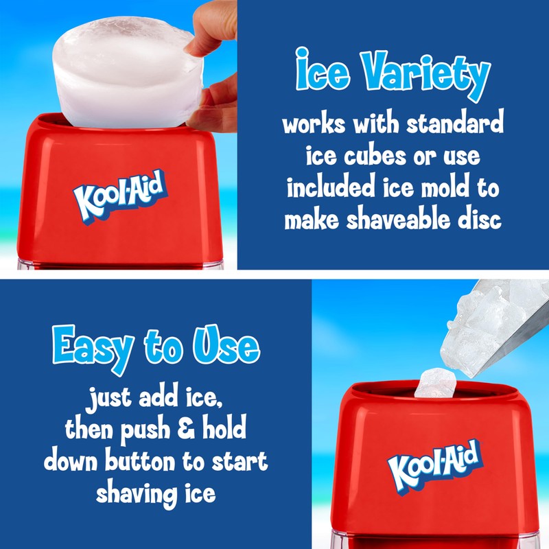 Nostalgia Shaved ice Machine, Kool-Aid Red