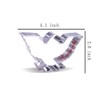Keewah 4.1 inch American Eagle Cookie Cutter - Stainless Steel