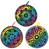 Baker Ross AW985 Rangoli Scratch Decorations, Arts and Crafts for