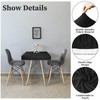 Tegeme 4 Pieces Card Table Covers Stretchable Fitted Cocktail Card