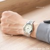 Seiko AQGK473 Men's Wristwatch, Alba, Standard Quartz, Silver, Silver, Bracelet