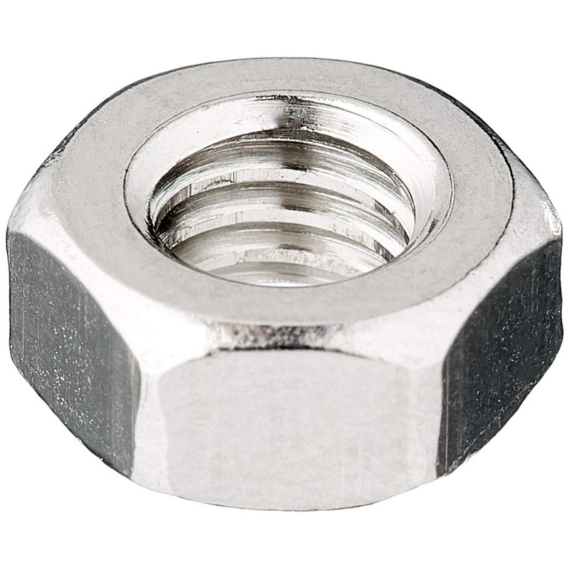 AHCMetric Hexagonal (Hex) Full Nuts A2 Stainless Steel M6 6mm