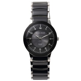 Mauro Jerardi MJ043-2 Mens Solar Ceramic Wristwatch