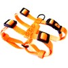 Hamilton Adjustable Comfort Nylon Dog Harness, Mango Orange, 3/8" x