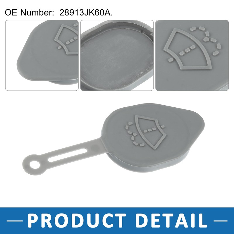 A ABSOPRO Windshield Wiper Washer Fluid Reservoir Tank Bottle Cap