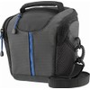 Insignia - Small Camera Shoulder Bag - Blue/dark gray