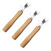 3Pcs Stainless Steel Can Opener,Traditional Smooth Edge Manual Hand Held