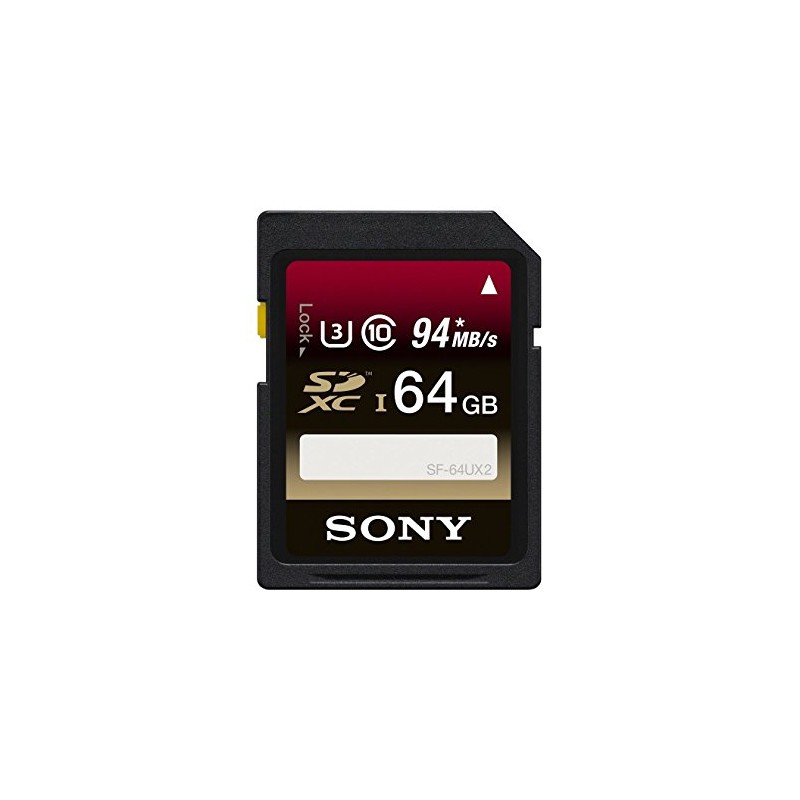 Sony SDXC Card 64GB Class 10 UHS-I Compatible SF-64UX2