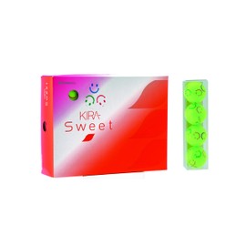 Casco Women's KIRA SWEET Caramelized Golf Balls, 4 Pack Lime