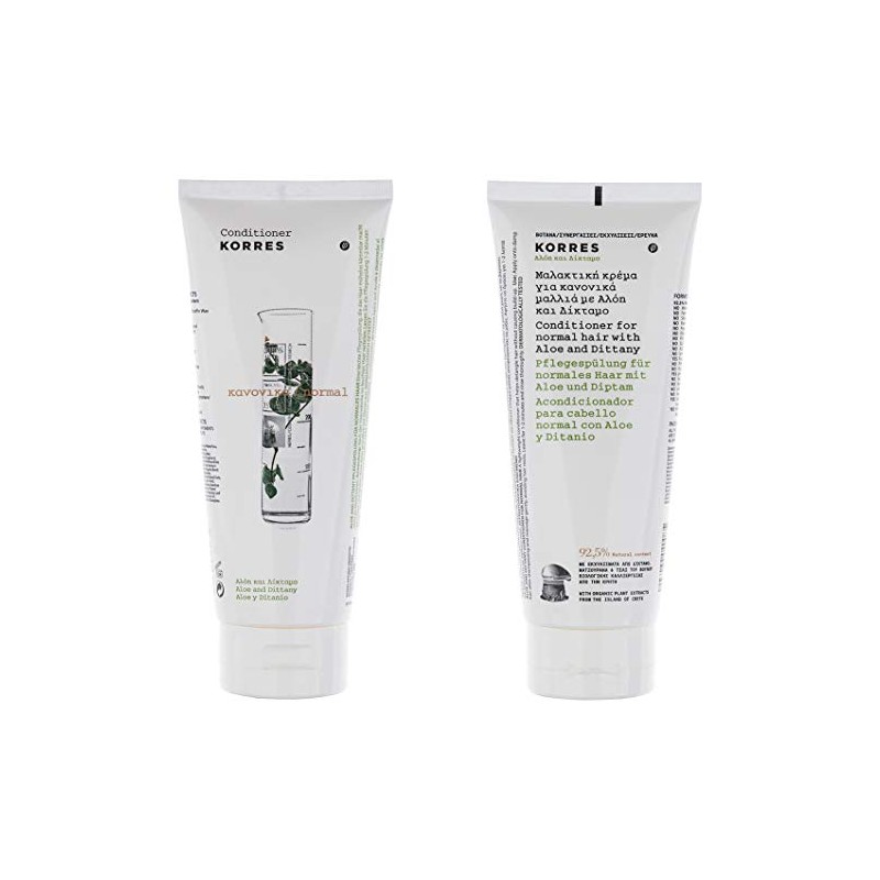KORRES Aloe und Dittany Pflegespülung für normales Haar, für Feuchtigkeit