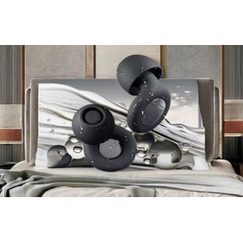 NAKOSITE Ohrstöpsel zum schlafen 45 dB, 4 Größen + Schlafmaske Frauen, Herren oder Kinder + 5 Paar wiederverwendbares Schaumstoffstöpsel –für konzert, schnarchen, flugzeug, motorrad