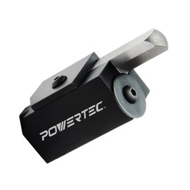 POWERTEC Square Corner Chisel – Spring-Loaded Mortise Chisel for Use with Hammer or Mallet - Ideal for Door Hinges, Door Locks, Strike Plates, Frame Joinery, Cabinetry and Woodworking (71036)