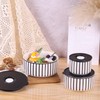 XYQXYQ 3-Piece Ceramic Bowl Set with Lids - Versatile Kitchen