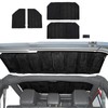 CheroCar Hardtop Headliner Roof Heat Insulation Kit Fit for 2007-2010