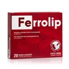 Ferrolip Microsomal Iron Supplement, Lemon Flavor, 20 Envelopes