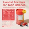 Gumnut Vibe & Thrive Teen Focus Gummies, Cherry, 30 Count