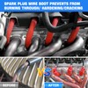 SHINEHOME 8 PCS Spark Plug Boot Protector 2500° Spark Plug