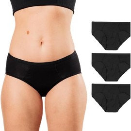Bambody Absorbent Brief: Super Comfy Period Panties | Protective Underwear for Women, Girls and Teens